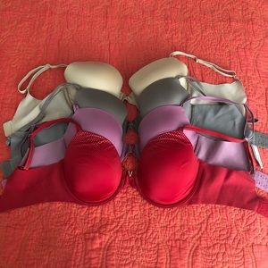 VS lined perfect coverage bra (4 bundle)